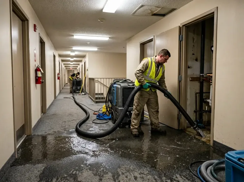 multi-unit-apartment-hallway-f-005 — frequently asked questions, Emergency Burst Pipe Water Extraction & Removal in Port St.…